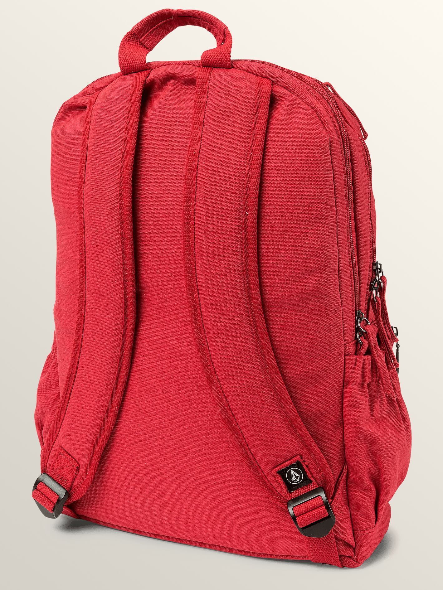 Fieldtrip Canvas Backpack Bag - Rad Red