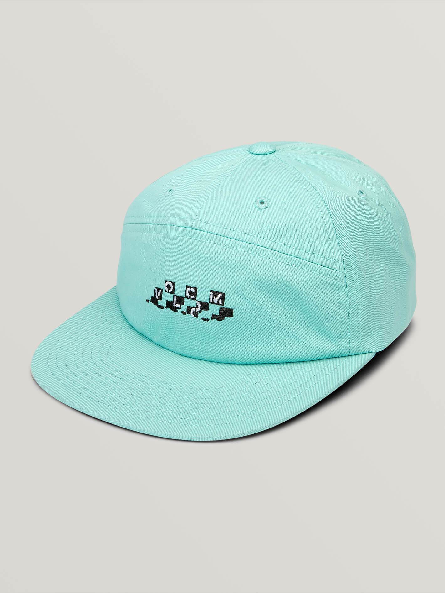 Broken Check Cap  (Kids)- Pale Aqua
