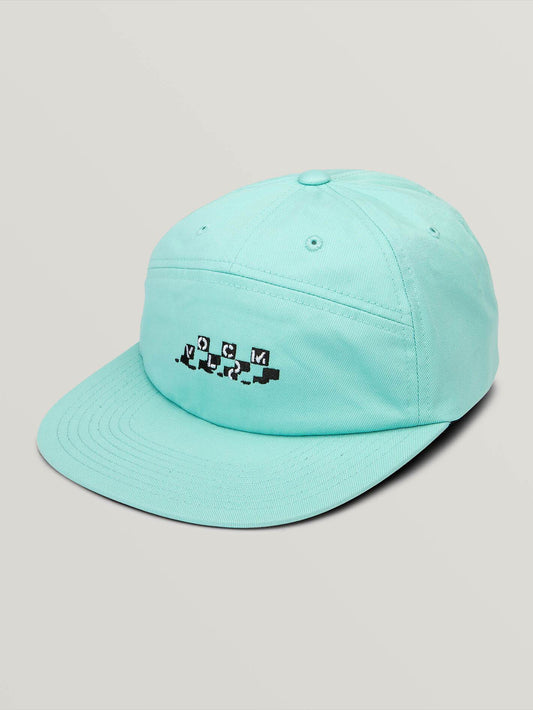 Broken Check Cap  (Kids)- Pale Aqua