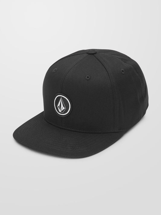Quarter Twill Cap - BLACK - (BOYS)