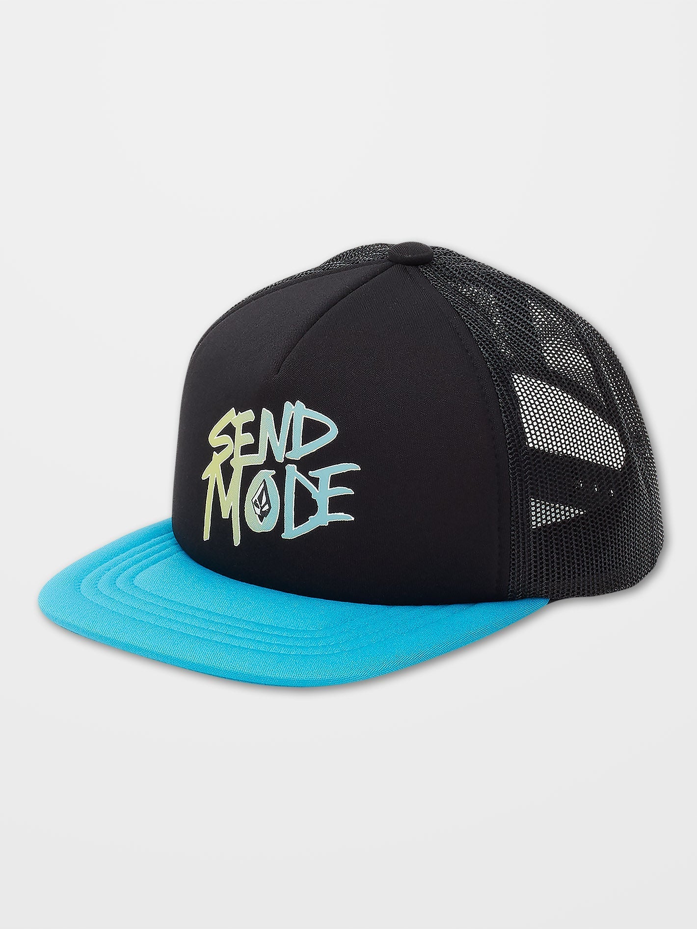 Caiden Trucker Cap - BLACK - (KIDS)