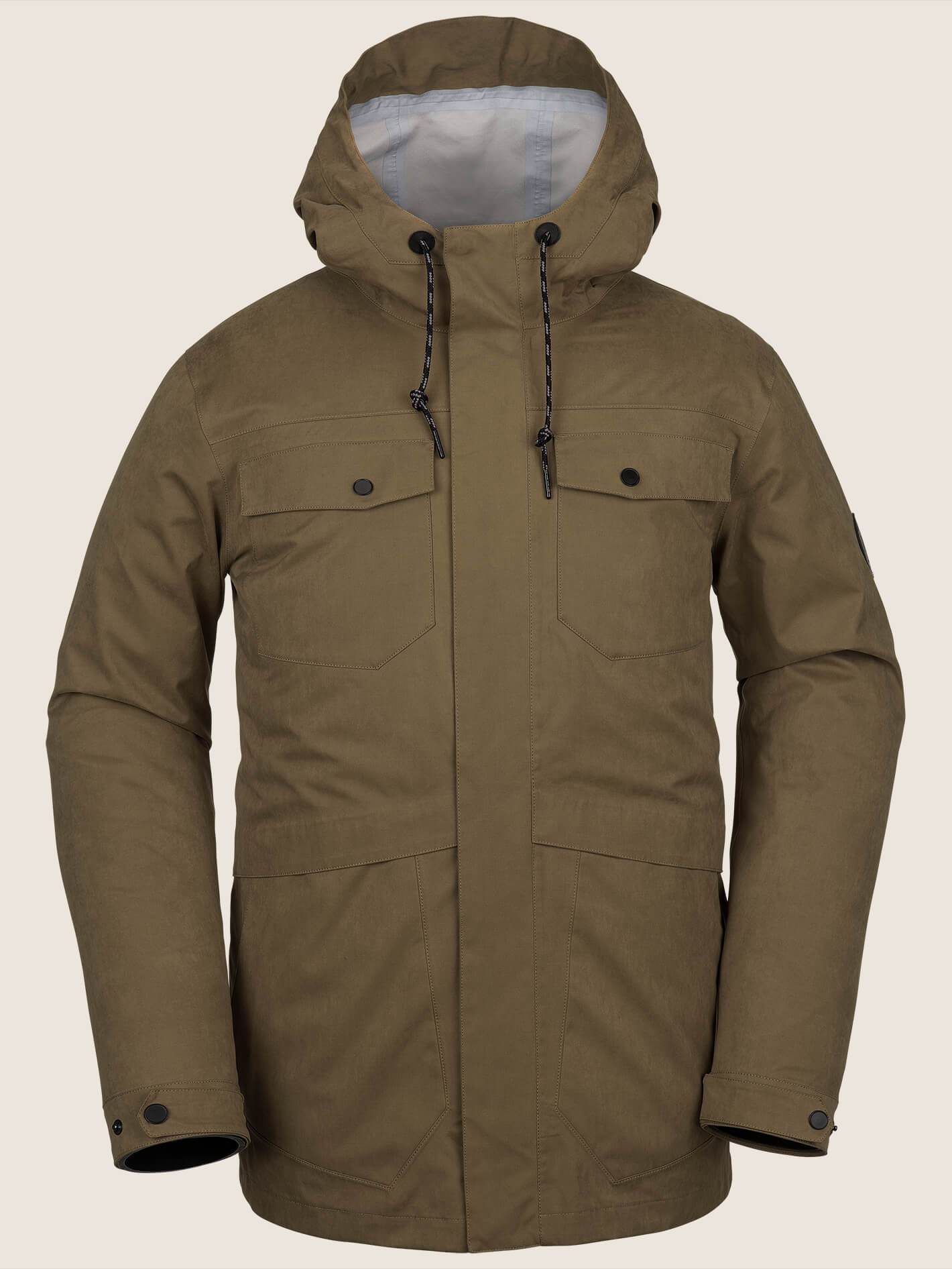 V.co 3L Rain Jacket - Moss