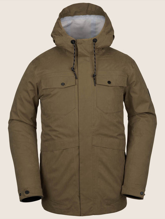 V.co 3L Rain Jacket - Moss