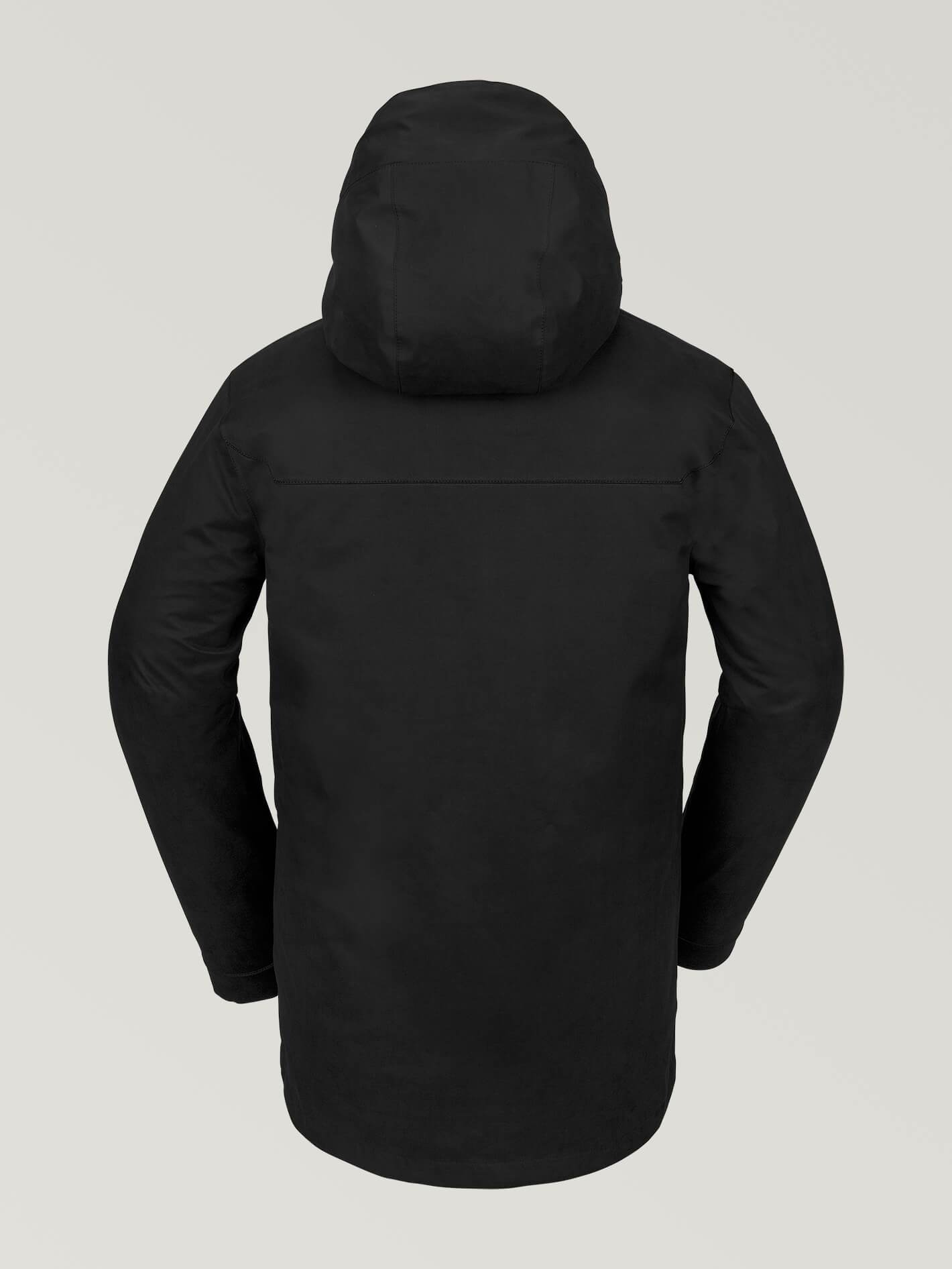 Mens V-Co 3L Rain Jacket - Black