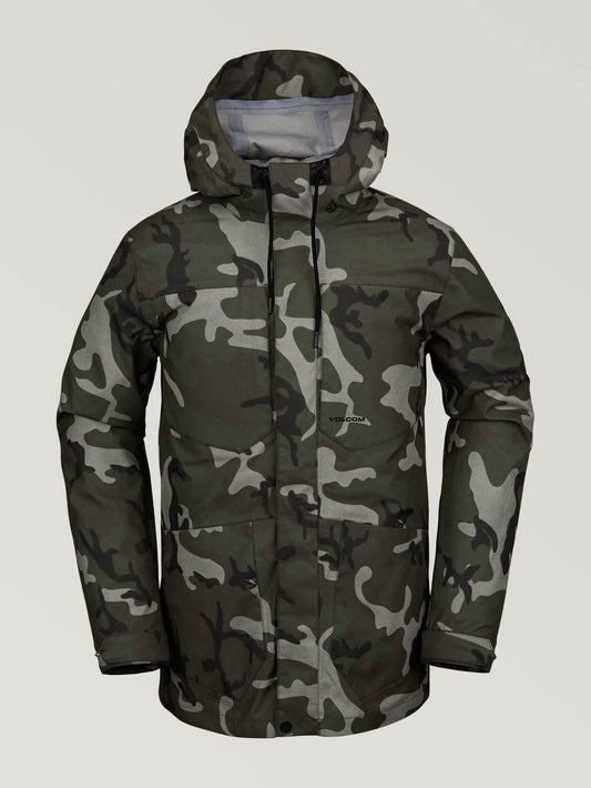 Mens V-Co 3L Rain Jacket - Gi Camo