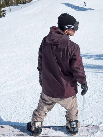 Mens Blottscum Jacket - Black Red