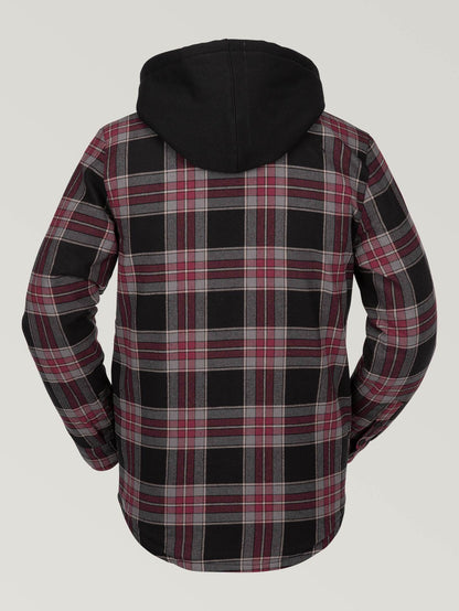 Mens Field Insulated Flannel - Red
