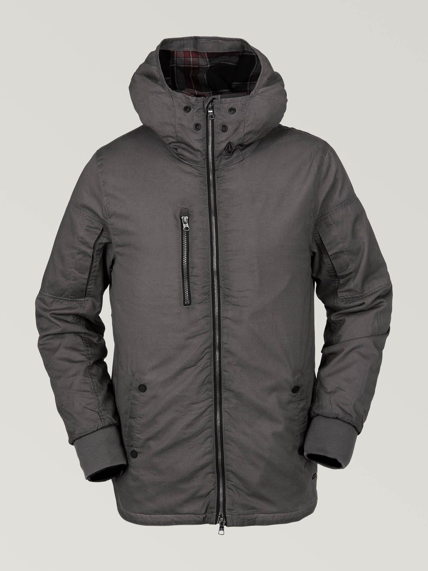 Mens Rovia Insulated Jacket - Charcoal