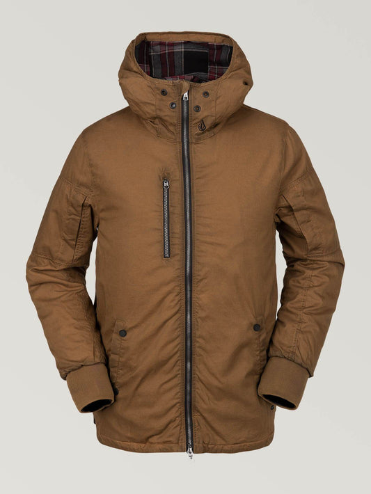 Mens Rovia Insulated Jacket - Caramel