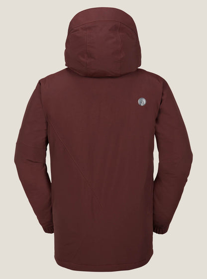 L INS GORE-TEX JKT BURNT RED