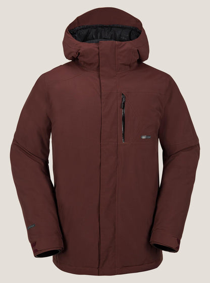 L INS GORE-TEX JKT BURNT RED