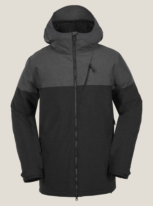 Ghost Stripe Insulated Jacket - Black