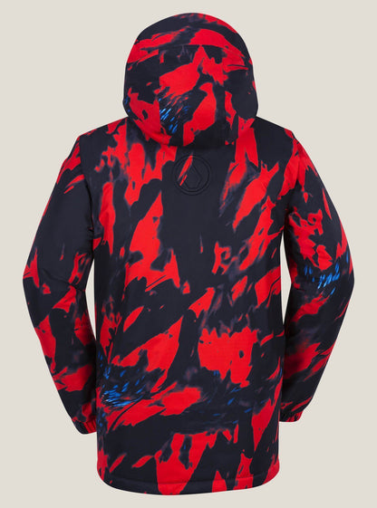 Ghost Stripe Insulated Jacket - Red