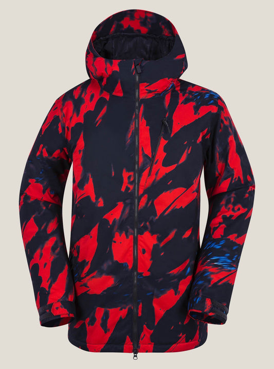 Ghost Stripe Insulated Jacket - Red