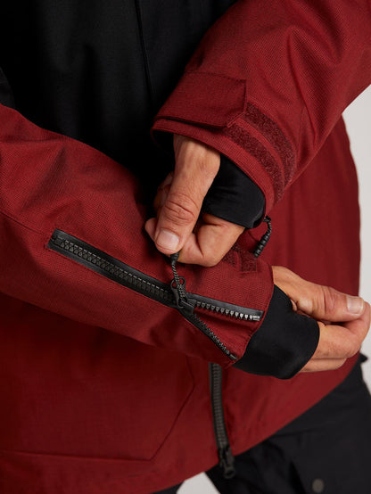 Pat Moore 3-In-1 Jacket - Burnt Red