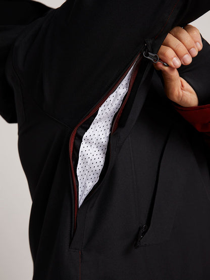 Pat Moore 3-In-1 Jacket - Burnt Red