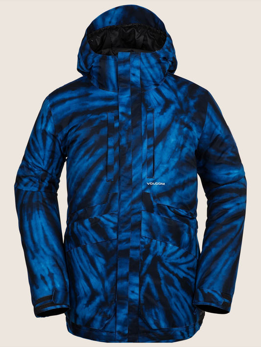 Fifty Fifty Insulated Jacket - Blue Tie-dye