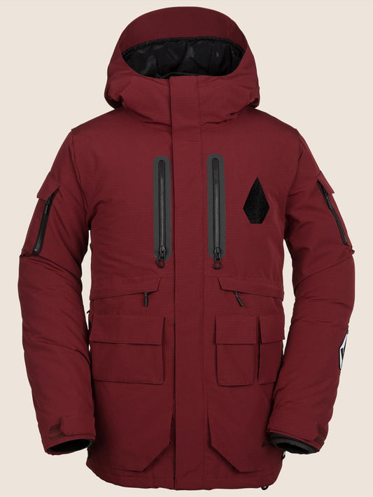 Lynx Insulated Jacket - Burnt Red