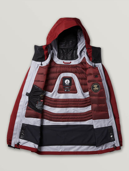 Mens Tds Inf Gore-Tex Jacket - Burnt Red