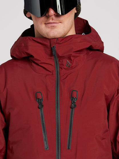 Mens Tds Inf Gore-Tex Jacket - Burnt Red