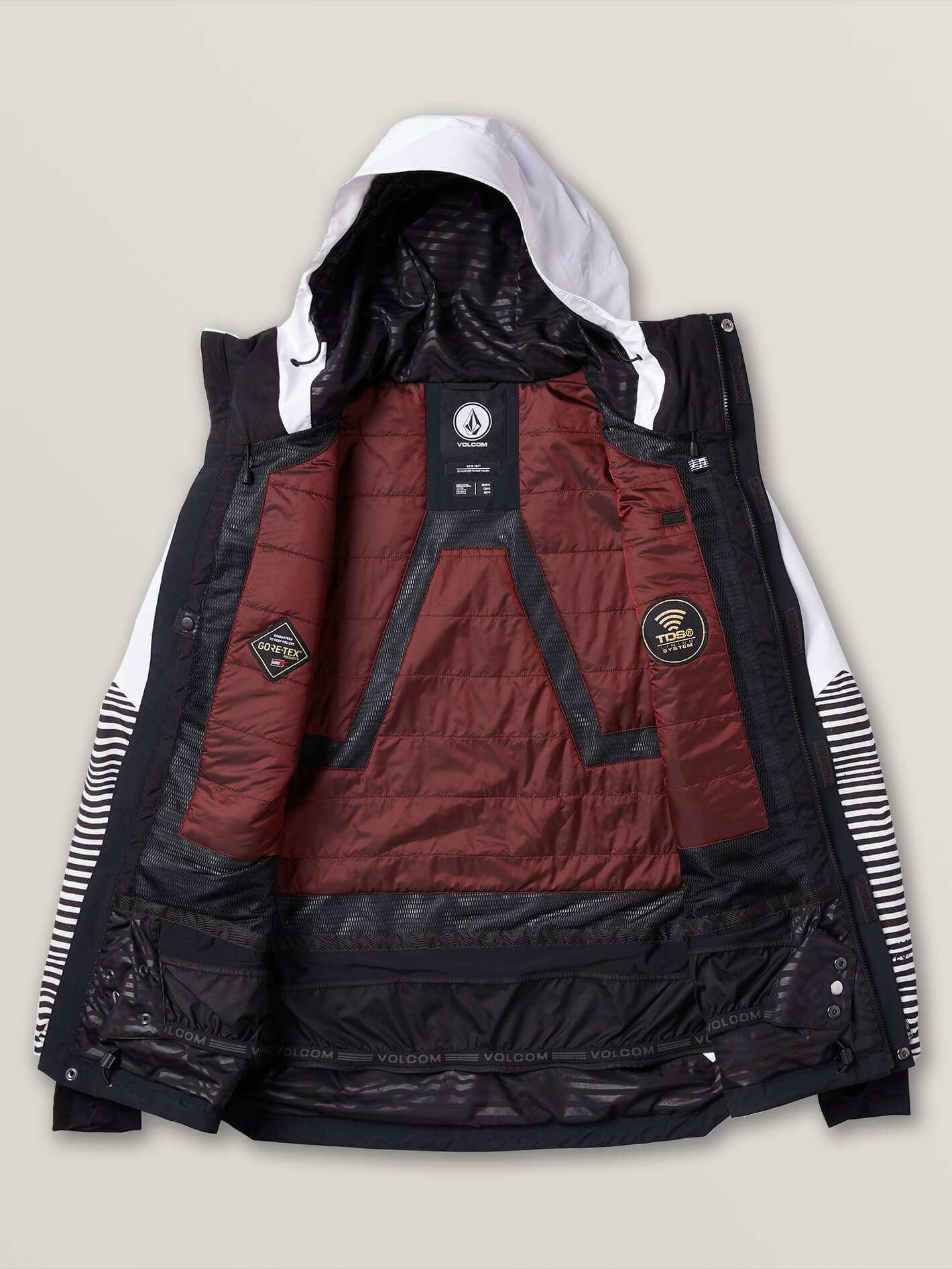 Mens Tds 2L Gore-Tex Jacket - Black Stripe