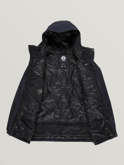 Mens L Insulated Gore-Tex Jacket - Black
