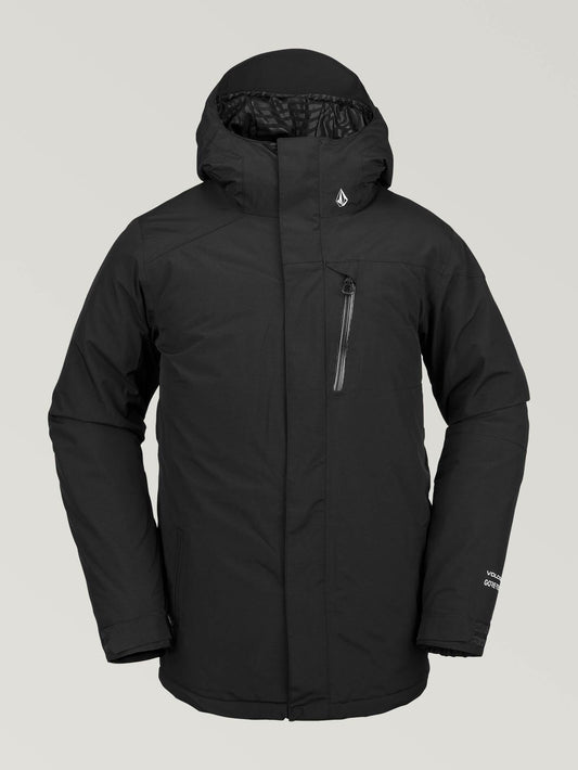 Mens L Insulated Gore-Tex Jacket - Black