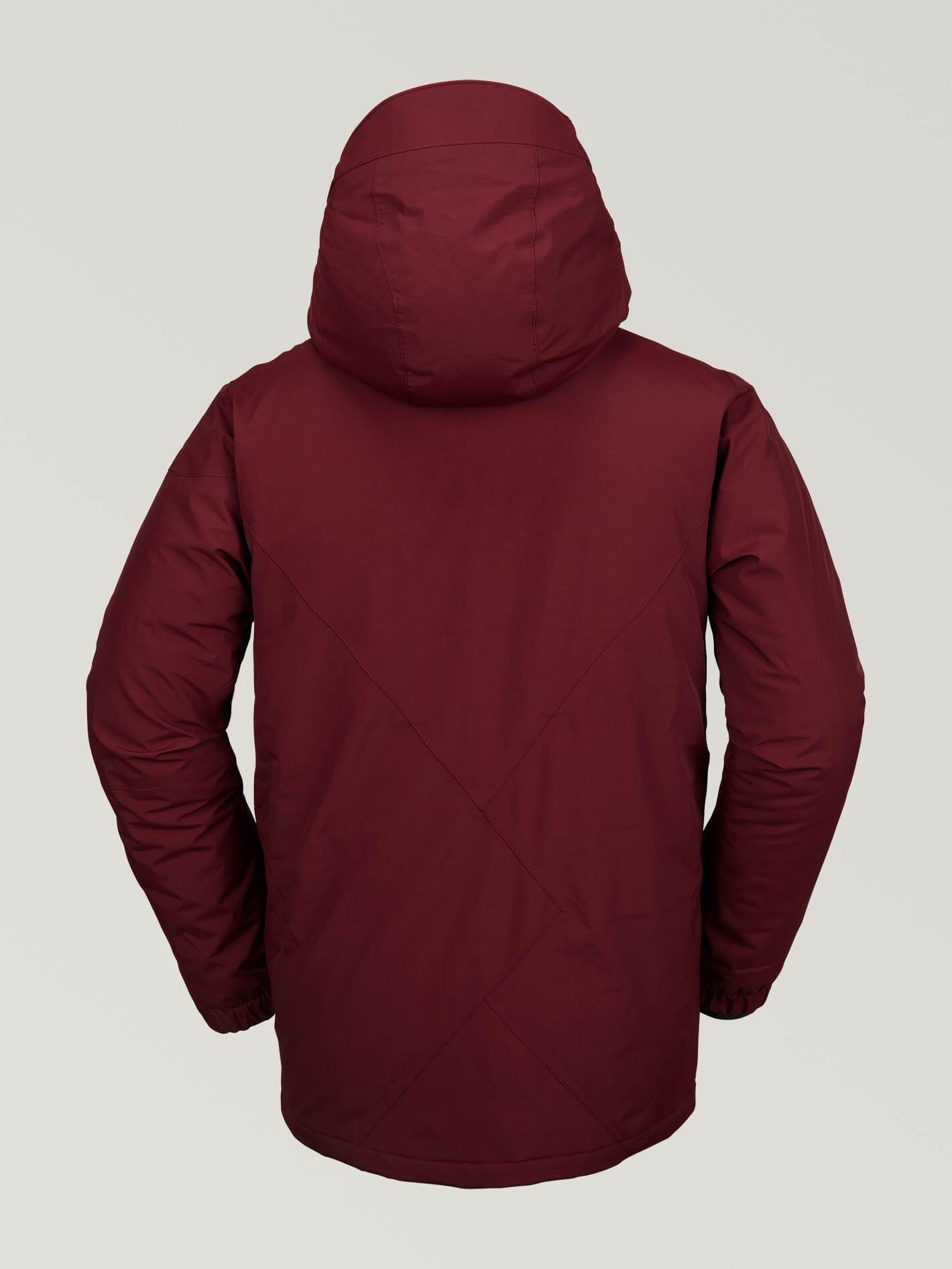 Mens L Insulated Gore-Tex Jacket - Burnt Red