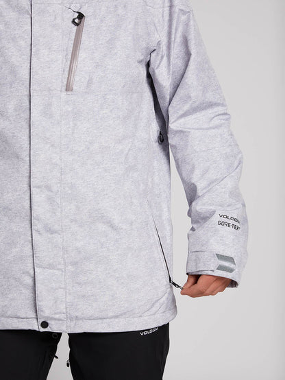 Mens L Insulated Gore-Tex Jacket - Navy