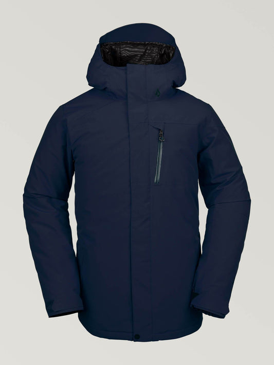 Mens L Insulated Gore-Tex Jacket - Navy