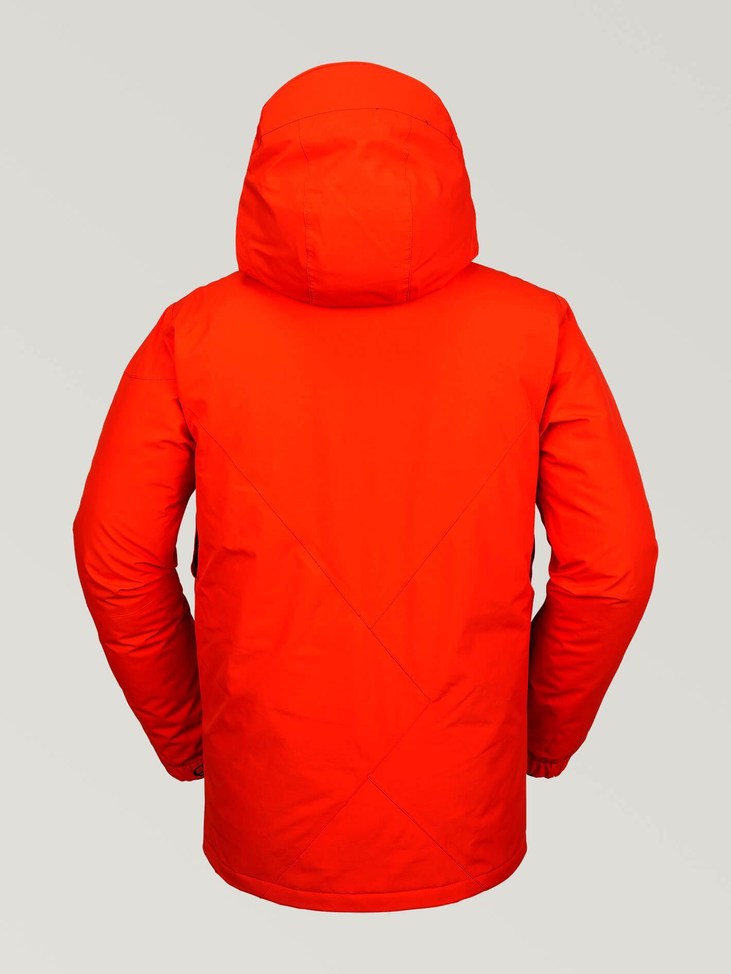 Mens L Insulated Gore-Tex Jacket - Orange