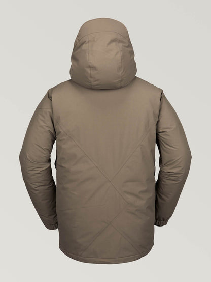 Mens L Insulated Gore-Tex Jacket - Teak