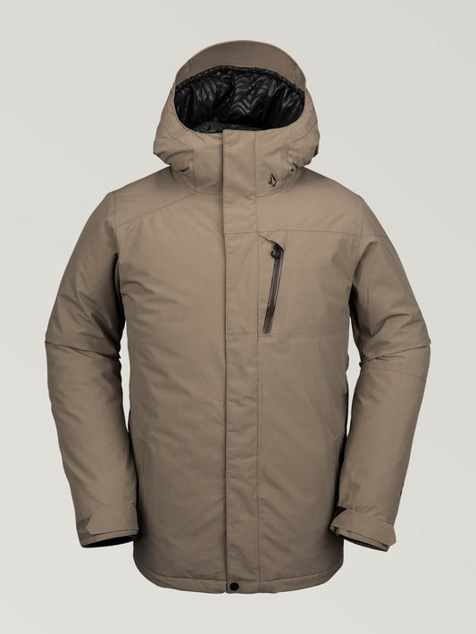 Mens L Insulated Gore-Tex Jacket - Teak