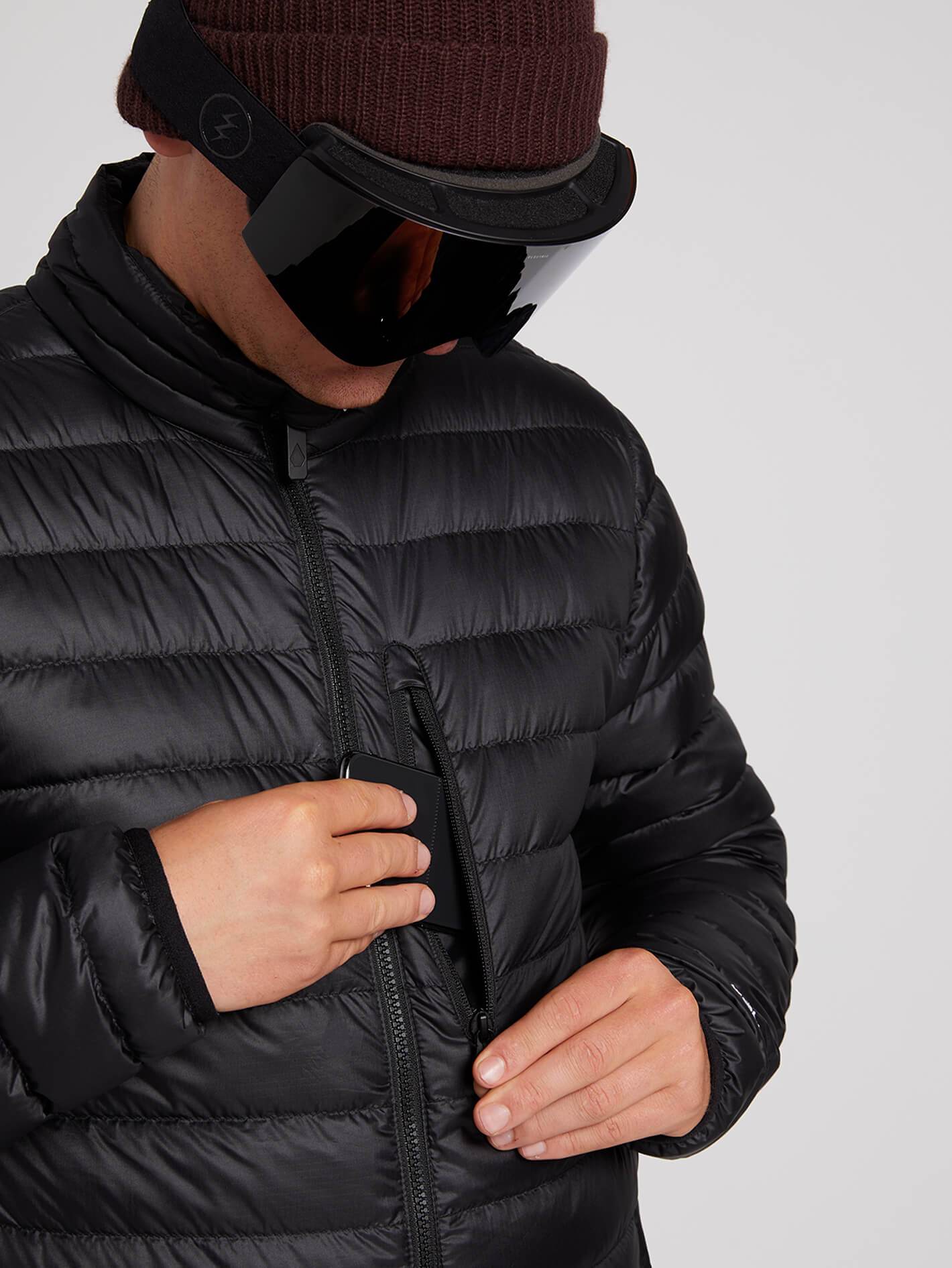 Mens Puff Puff Give Jacket - Black