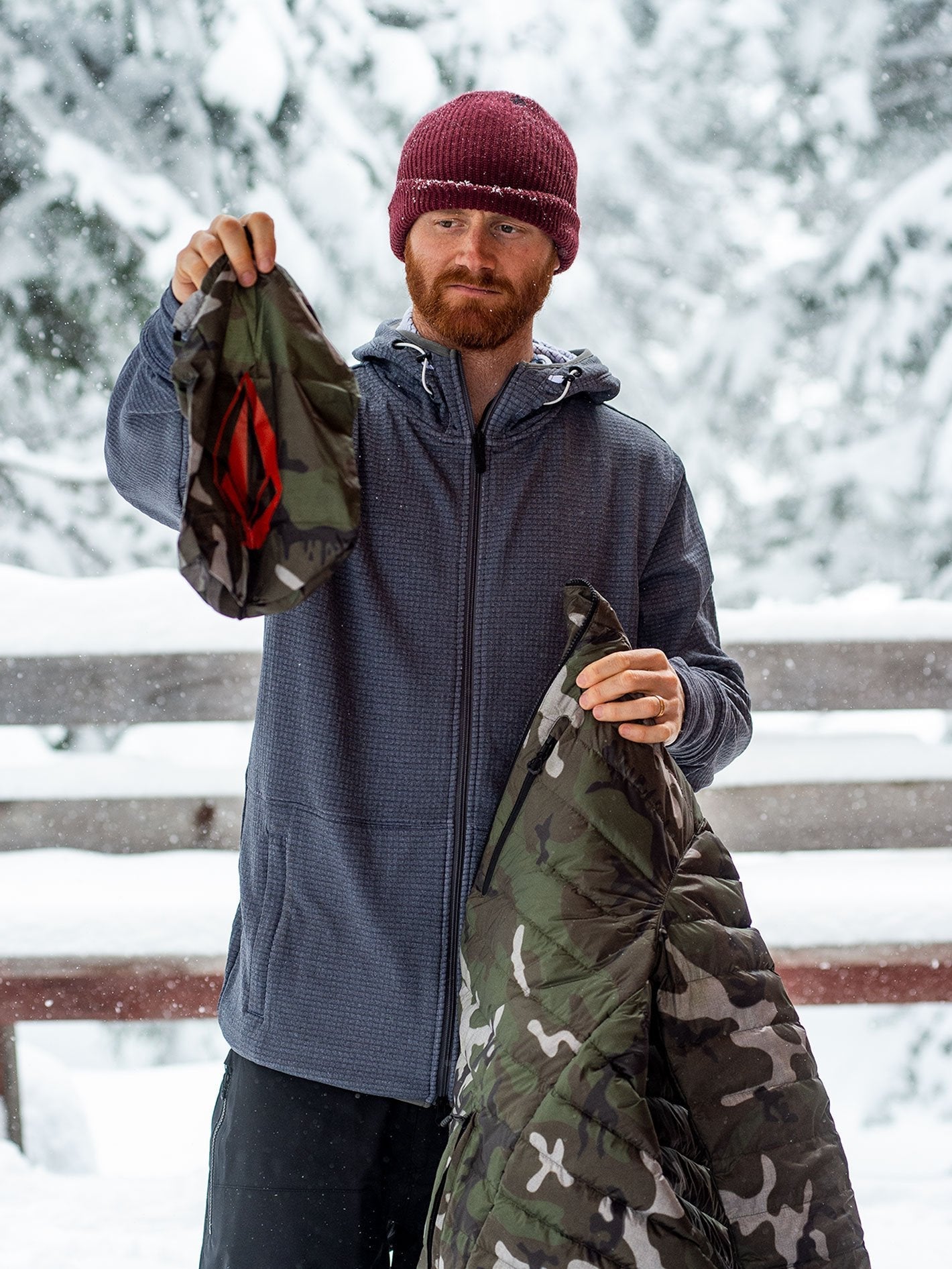 Mens Puff Puff Give Jacket - Gi Camo