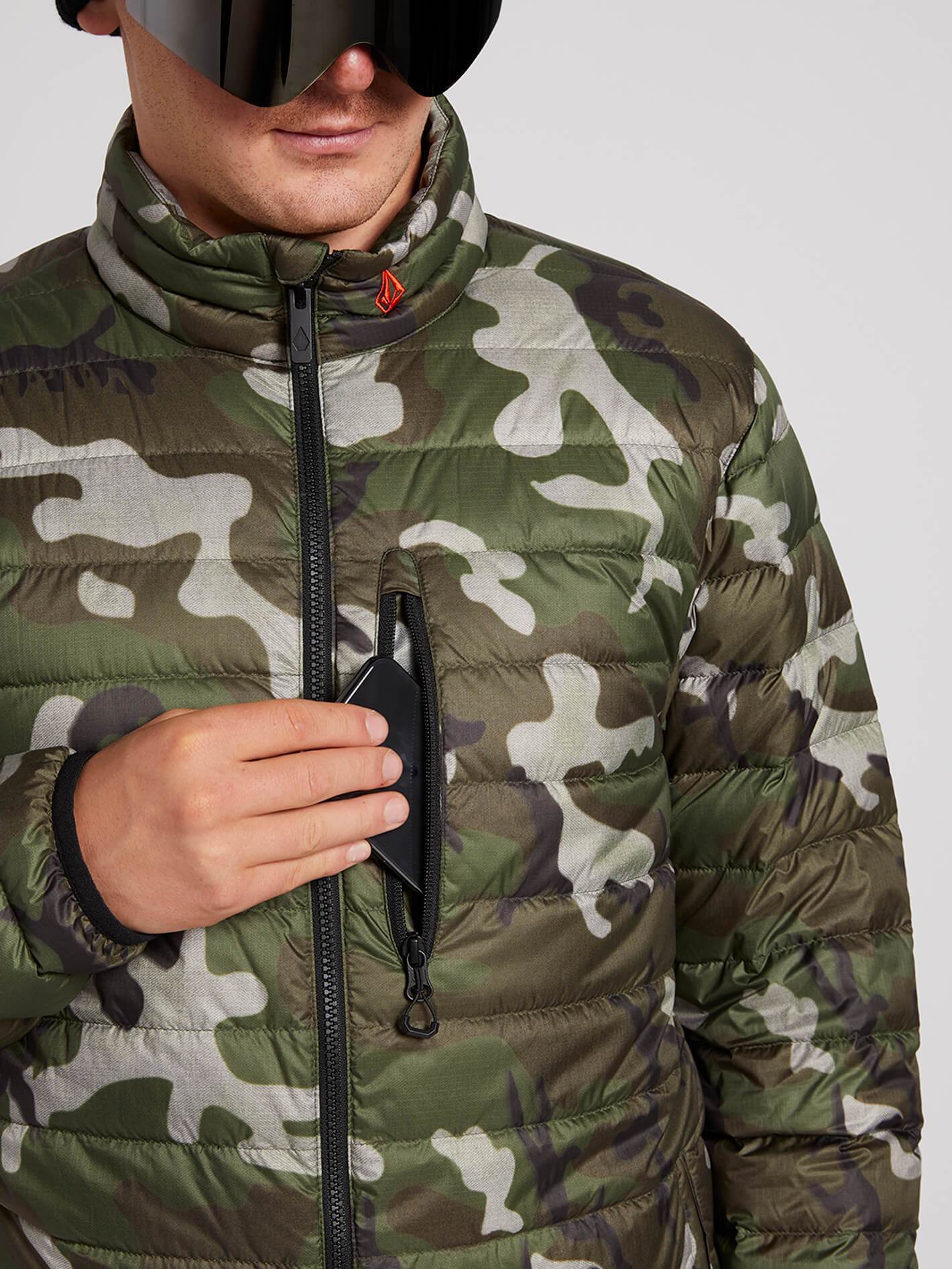 Mens Puff Puff Give Jacket - Gi Camo