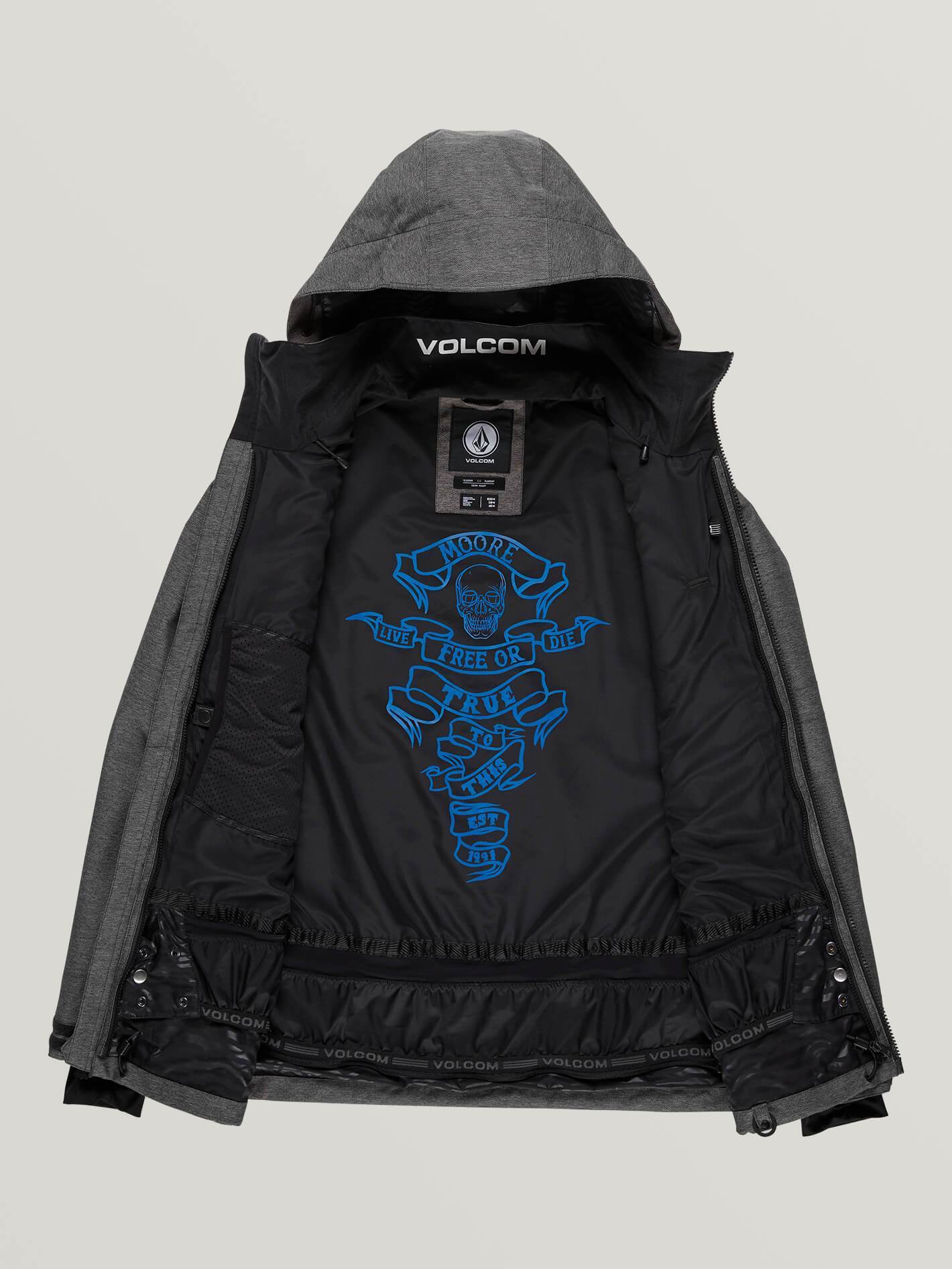Mens Pat Moore 3-In-1 Jacket - Black