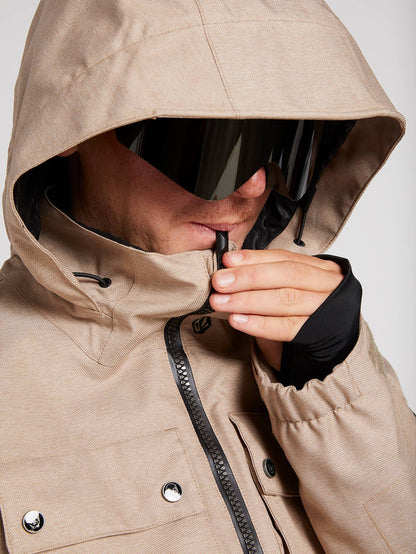 Mens Pat Moore 3-In-1 Jacket - Teak