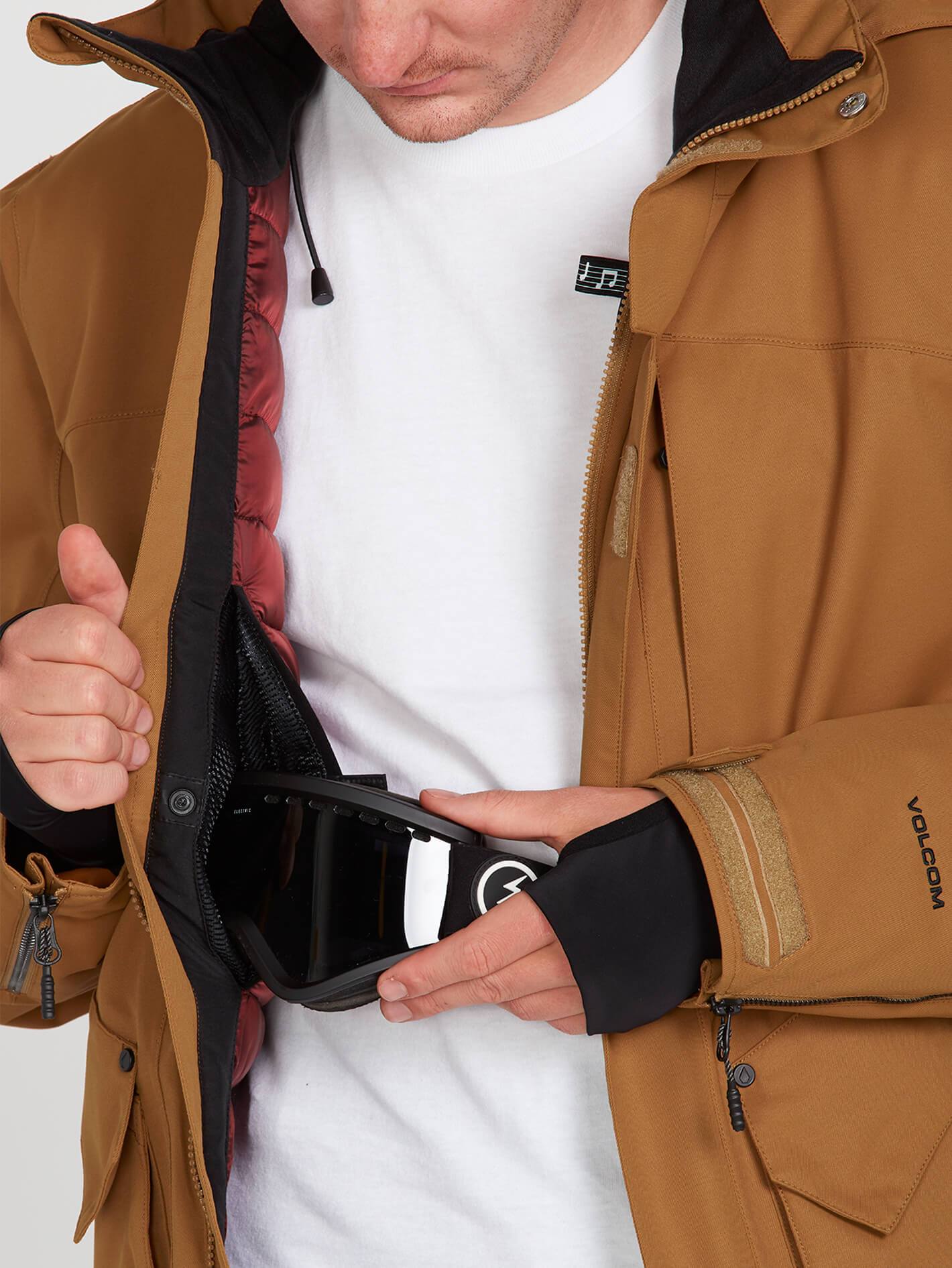 Mens Anders 2L Tds Jacket - Caramel