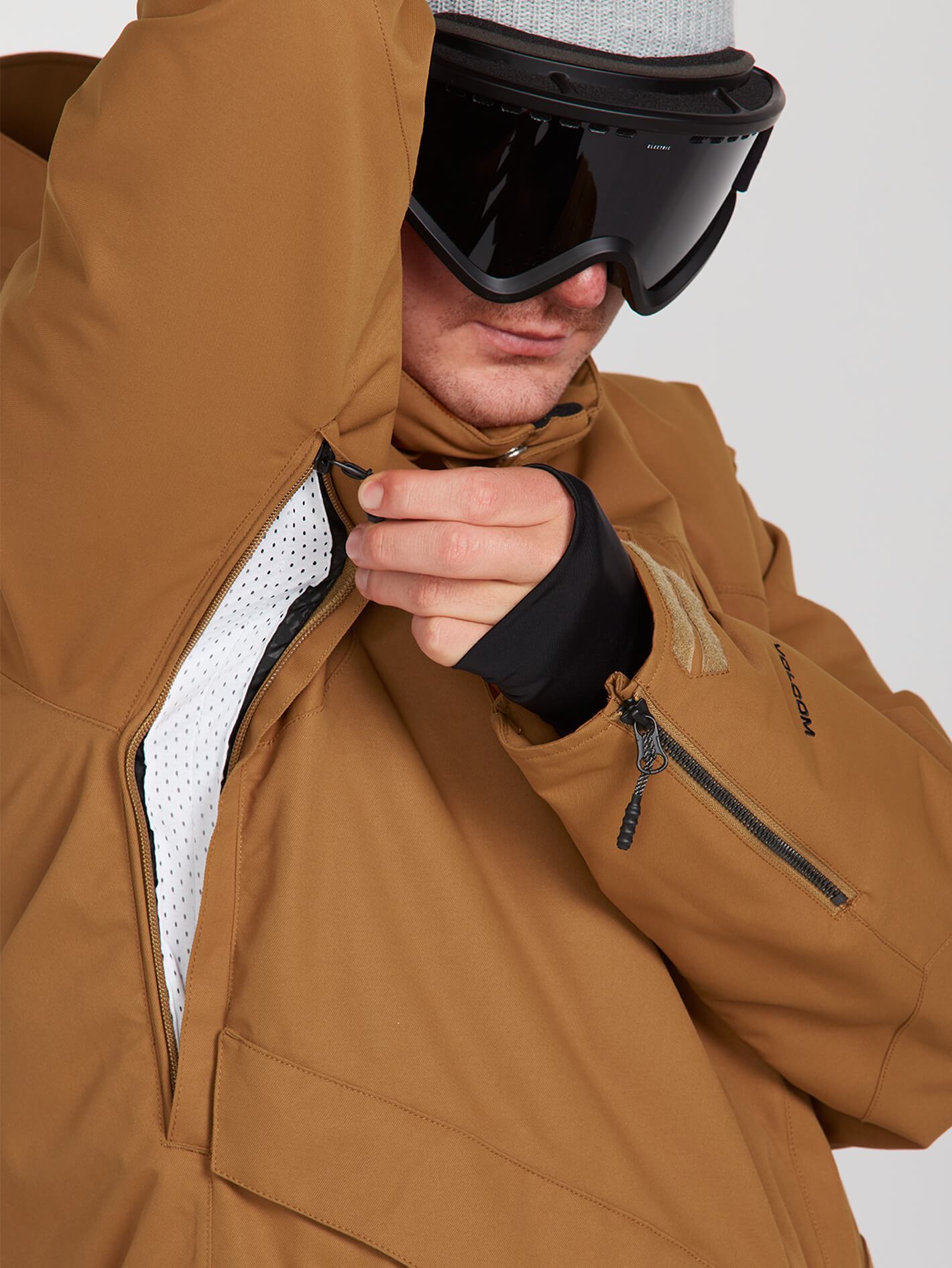 Mens Anders 2L Tds Jacket - Caramel