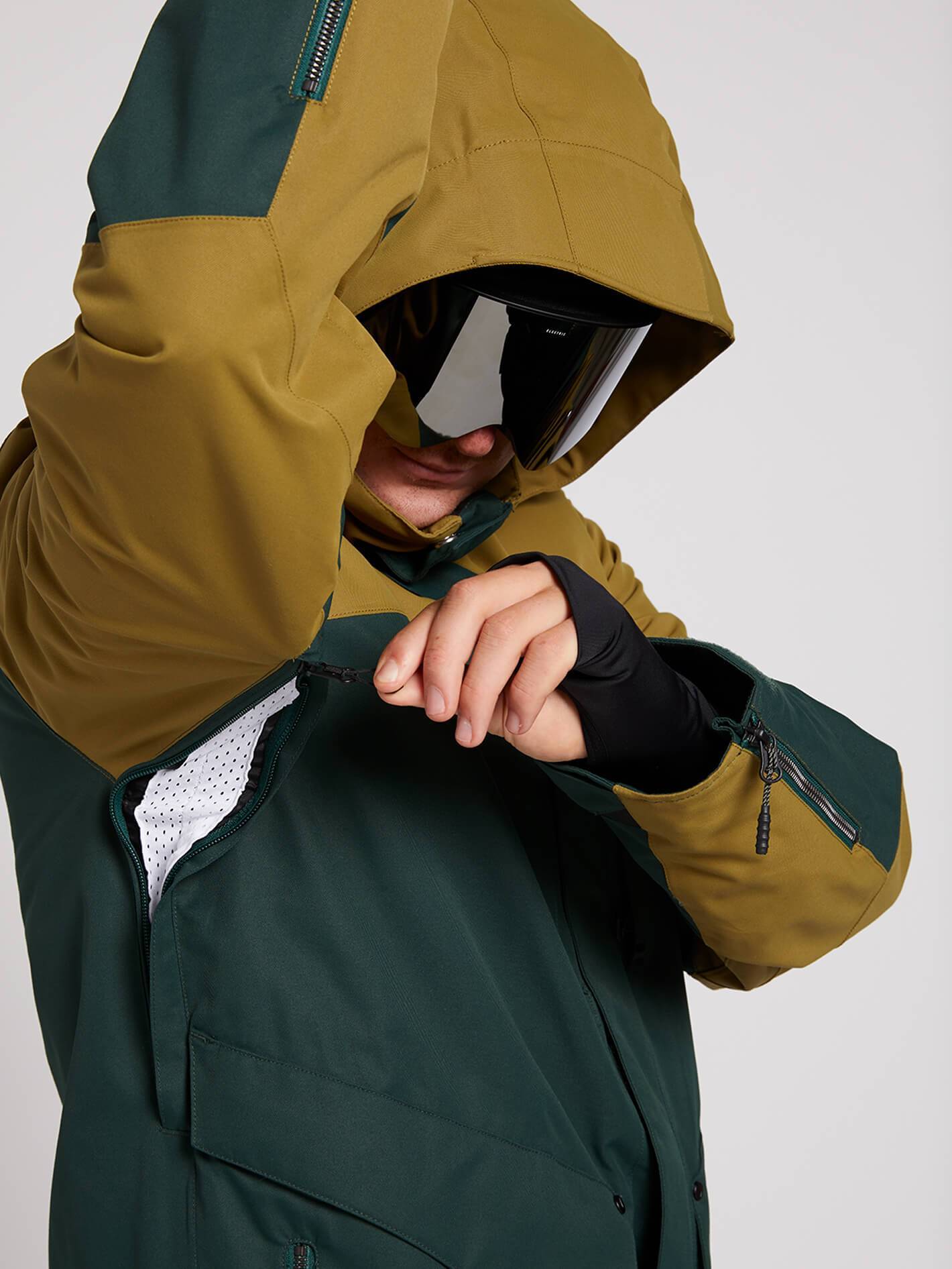 Mens Anders 2L Tds Jacket - Dark Green