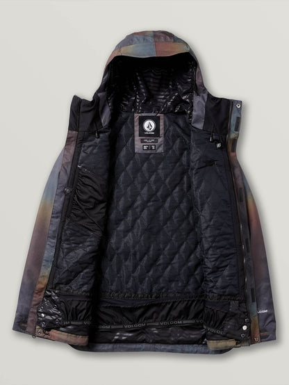 Mens Slyly Insulated Jacket - Brown