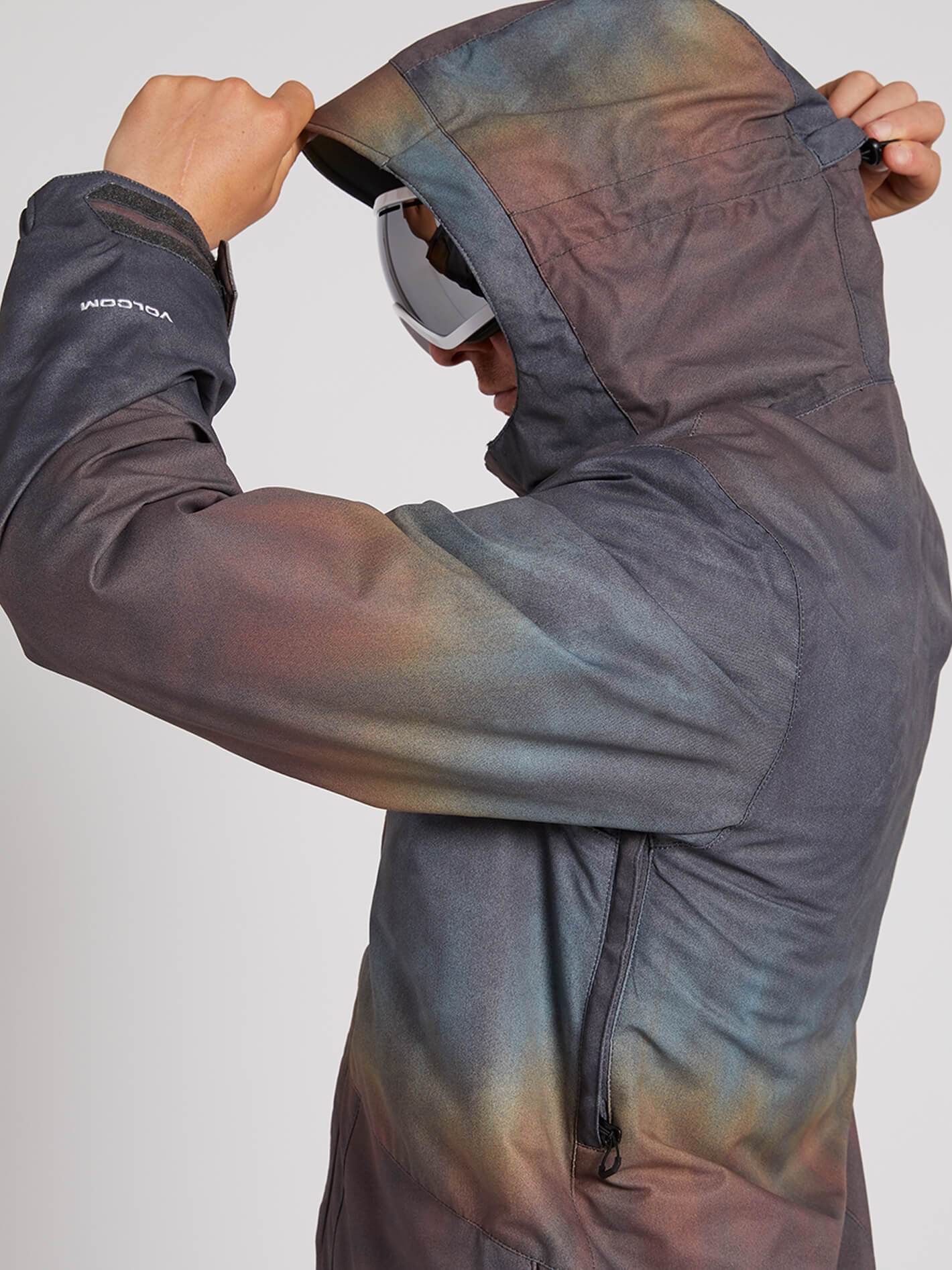 Mens Slyly Insulated Jacket - Brown