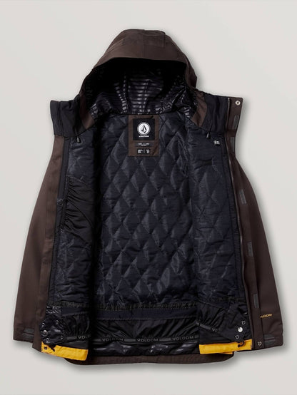 Mens Slyly Insulated Jacket - Vintage Black