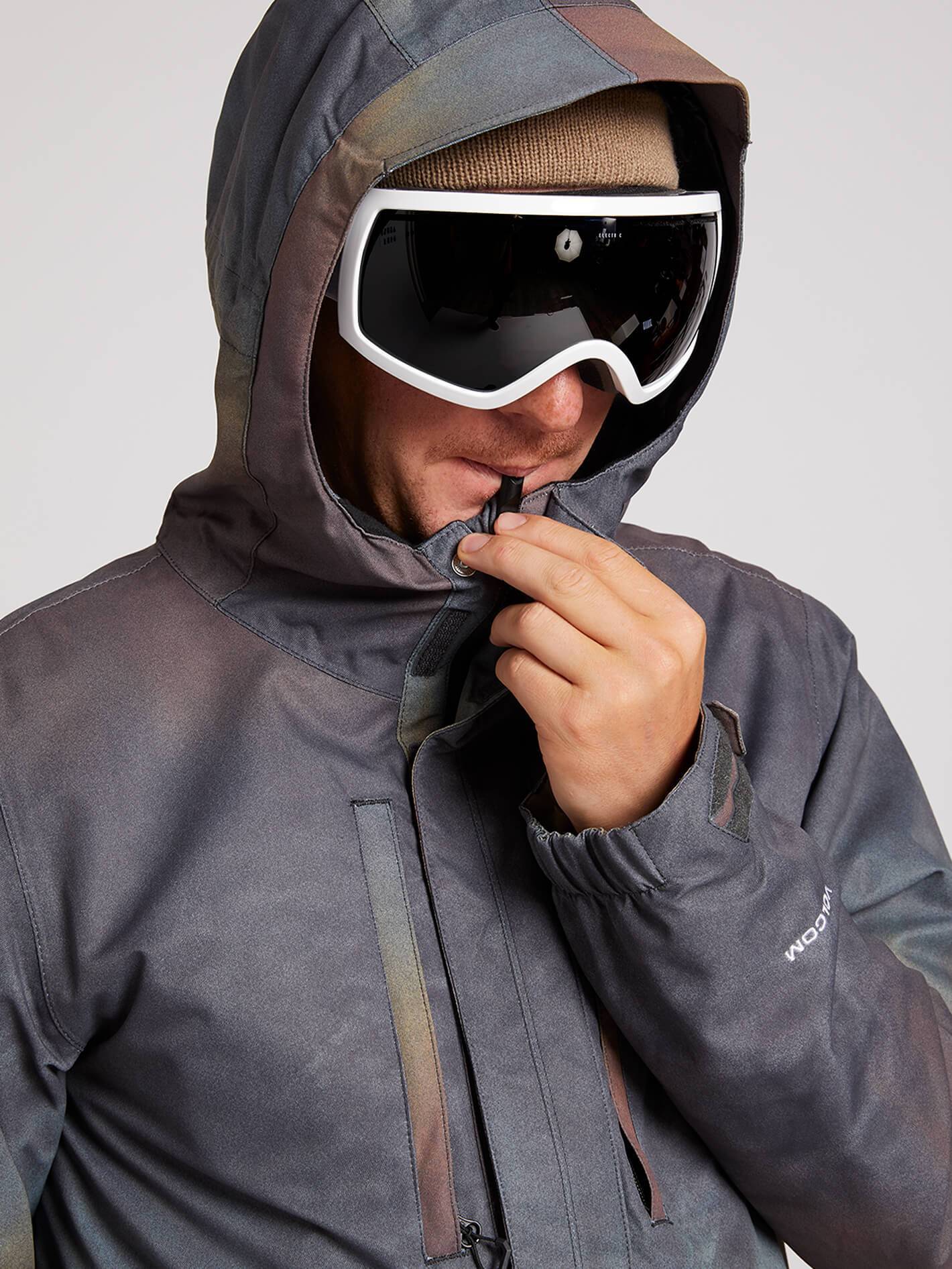 Mens Slyly Insulated Jacket - Vintage Black