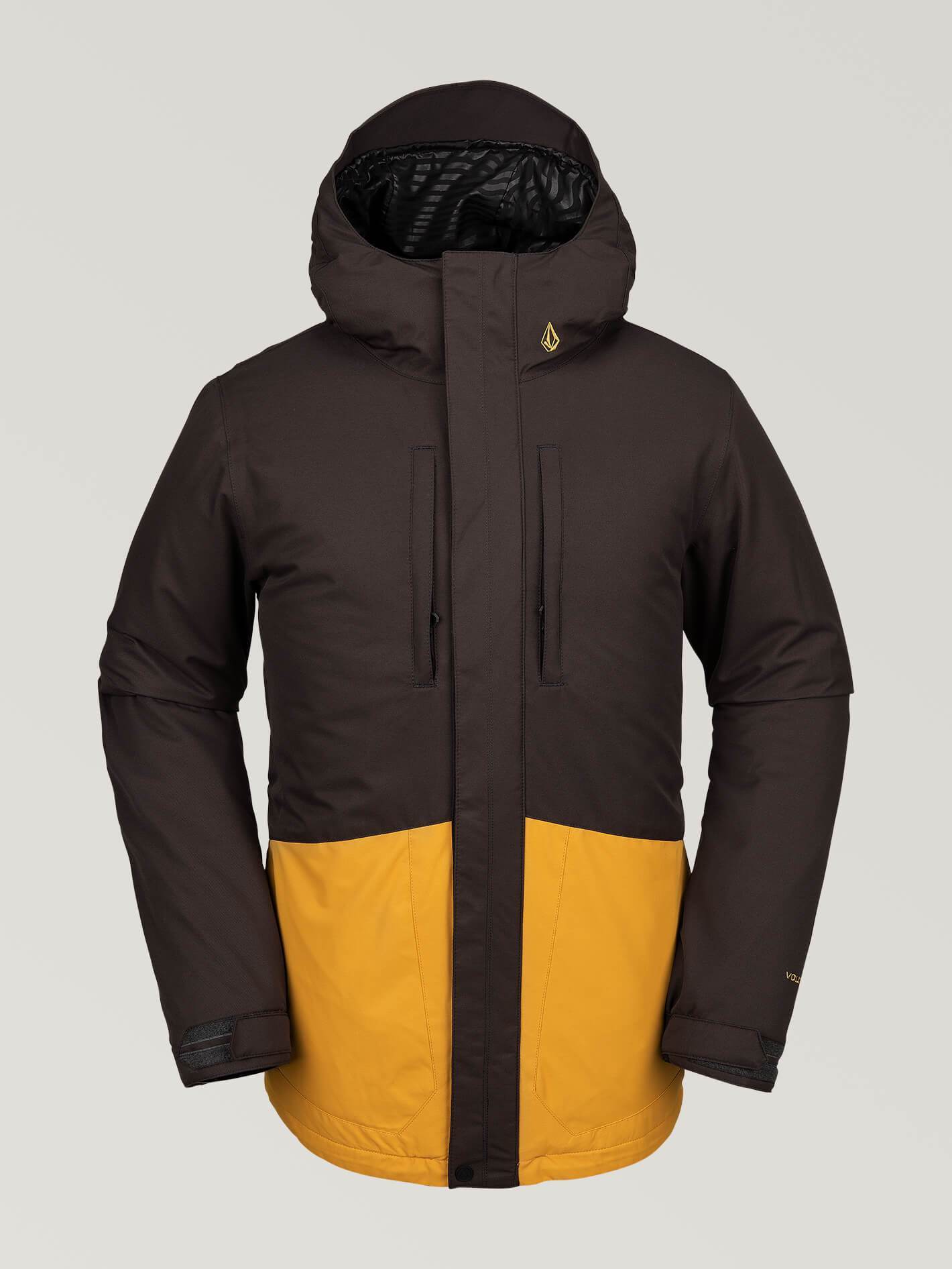 Mens Slyly Insulated Jacket - Vintage Black