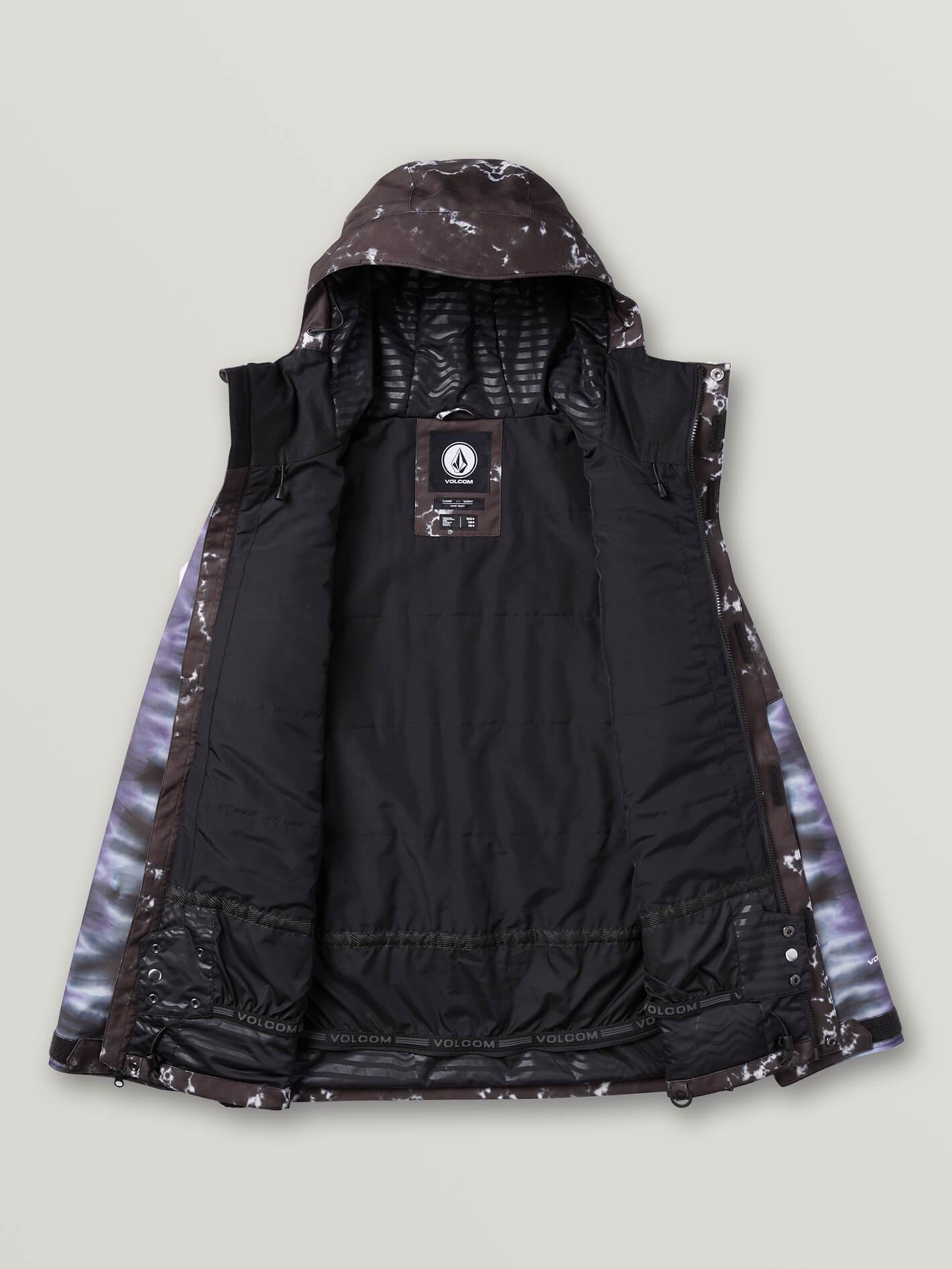 Mens Scortch Insulated Jacket - Black Print