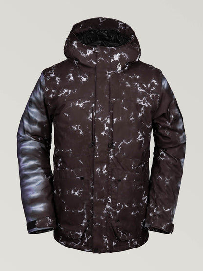 Mens Scortch Insulated Jacket - Black Print