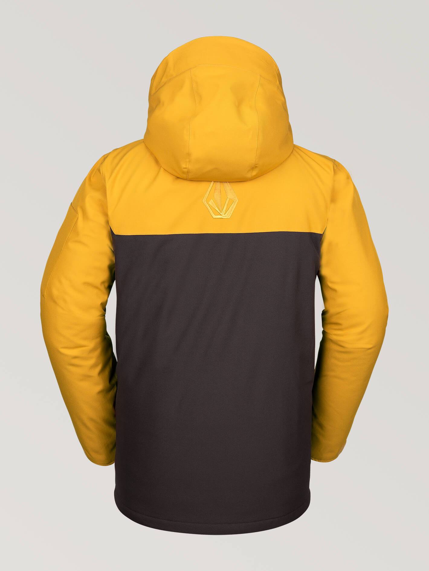 Mens Scortch Insulated Jacket - Resin Gold