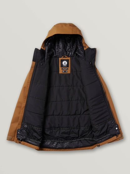 Mens Deadly Stones Insulated Jacket - Caramel